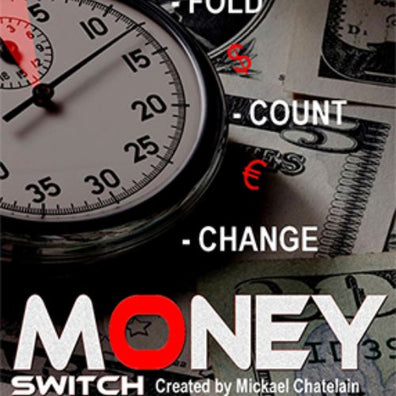 tour de magie money switch du magicien Mickael CHATELAIN